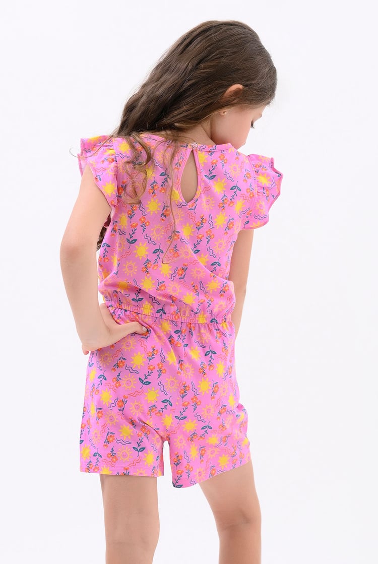 Girls Sun Print Playsuit (12/18mths-6/7yrs)