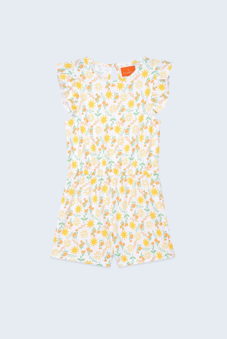 Girls Sun Print Playsuit (12/18mths-6/7yrs)
