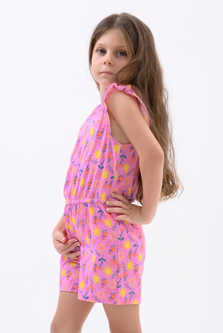 Girls Sun Print Playsuit (12/18mths-6/7yrs)