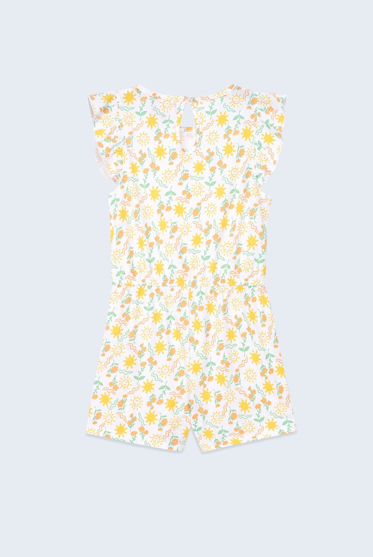 Girls Sun Print Playsuit (12/18mths-6/7yrs)
