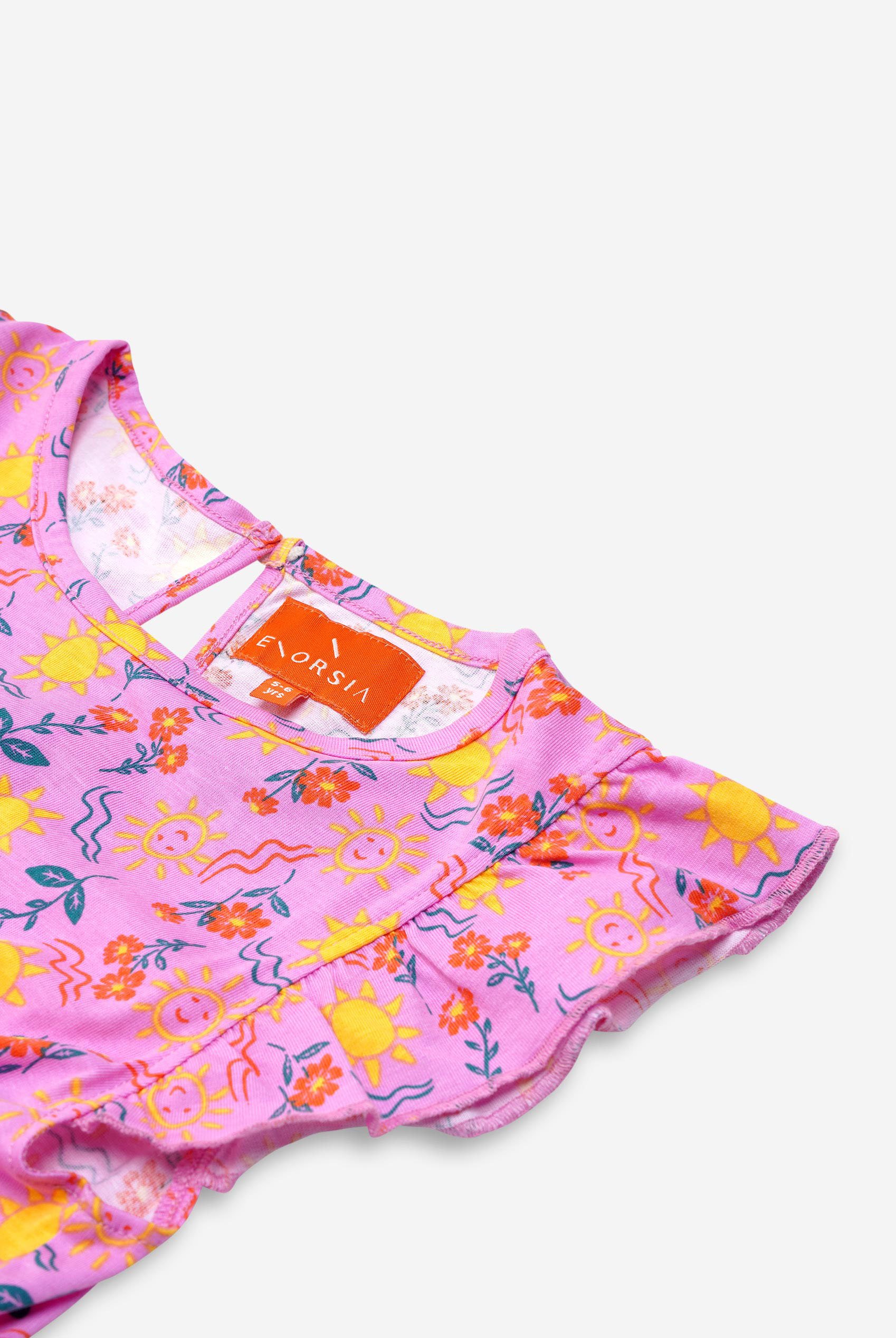 Girls Sun Print Playsuit (12/18mths-6/7yrs)