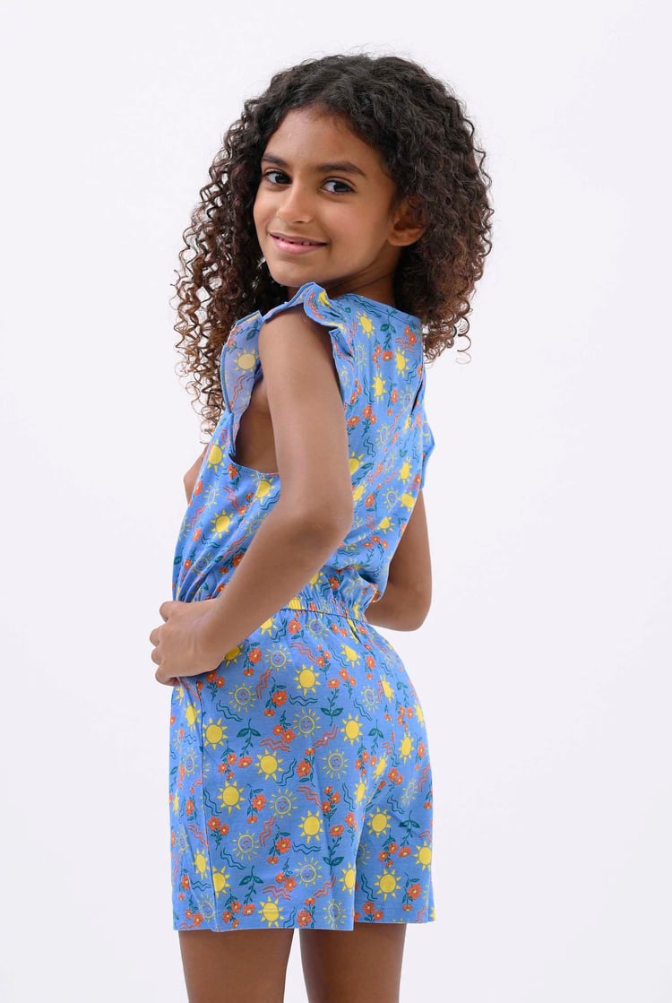Girls Sun Print Playsuit (12/18mths-6/7yrs)