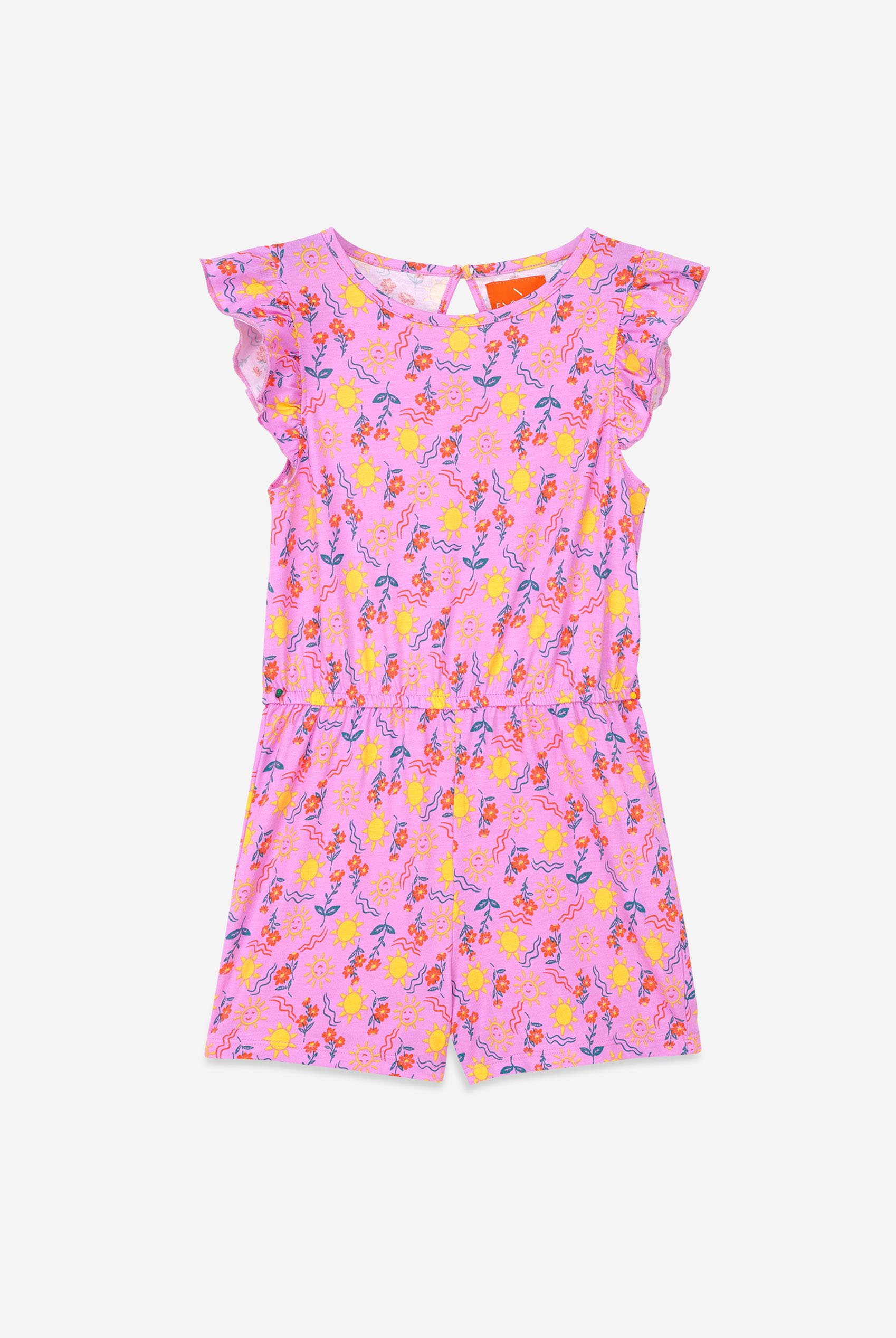 Girls Sun Print Playsuit (12/18mths-6/7yrs)