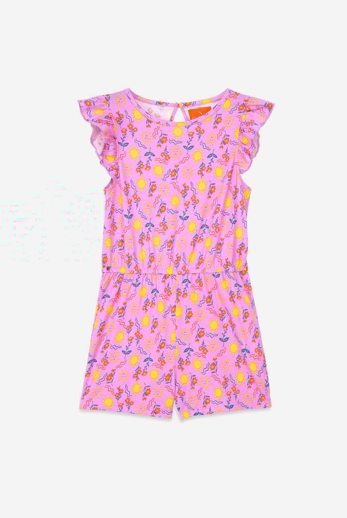 Girls Sun Print Playsuit (12/18mths-6/7yrs)