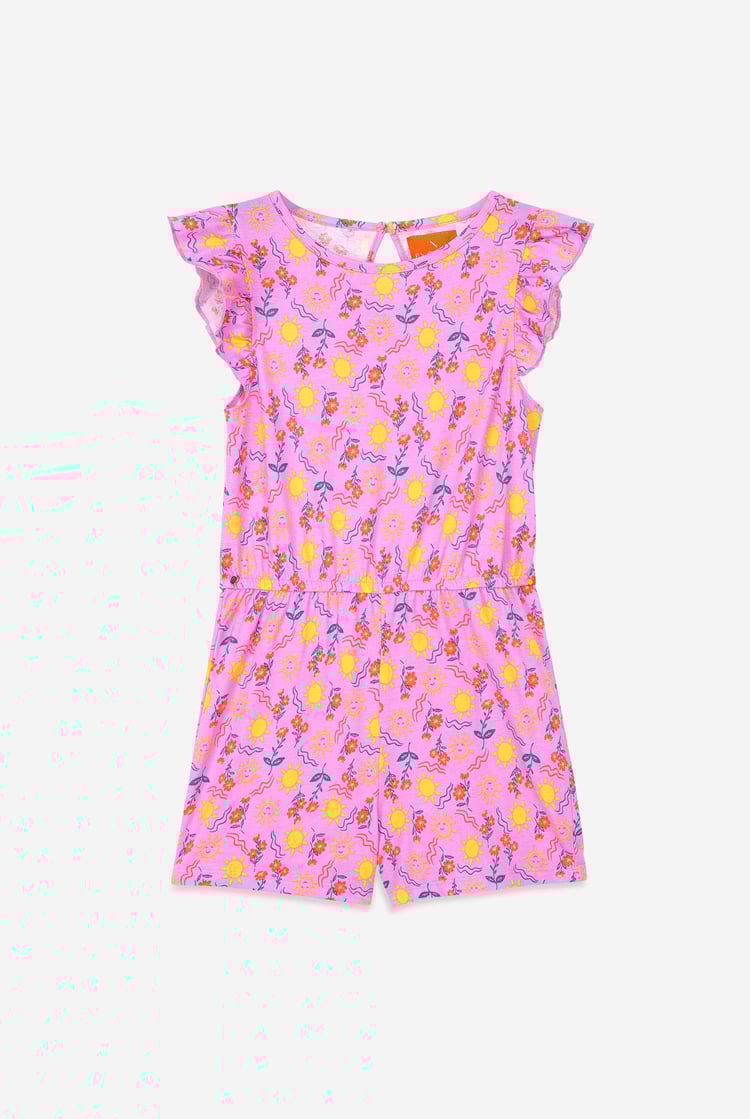 Girls Sun Print Playsuit (12/18mths-6/7yrs)