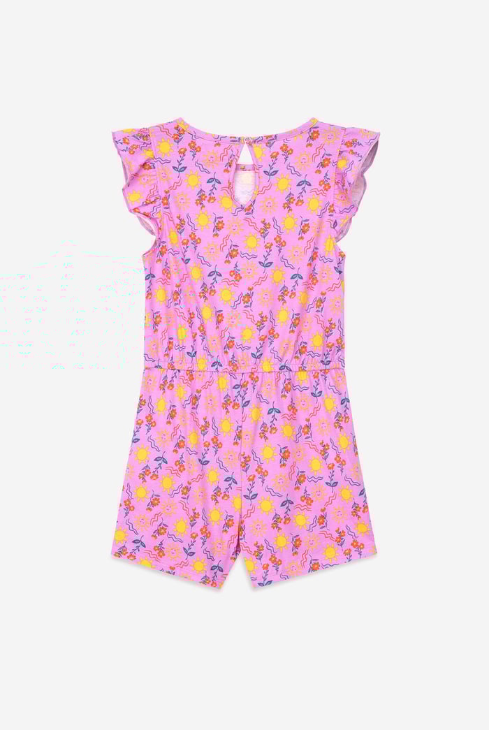 Girls Sun Print Playsuit (12/18mths-6/7yrs)