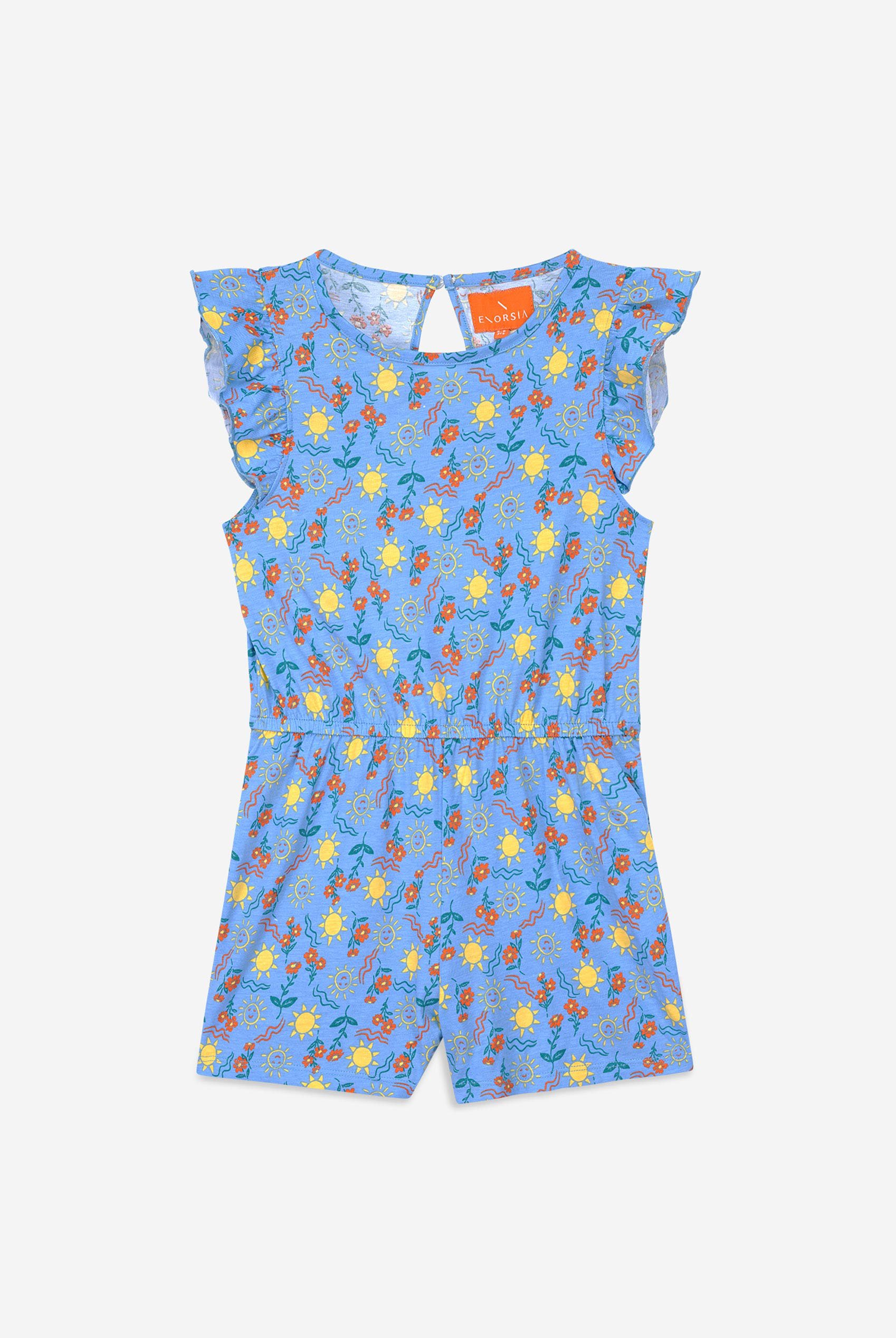 Girls Sun Print Playsuit (12/18mths-6/7yrs)