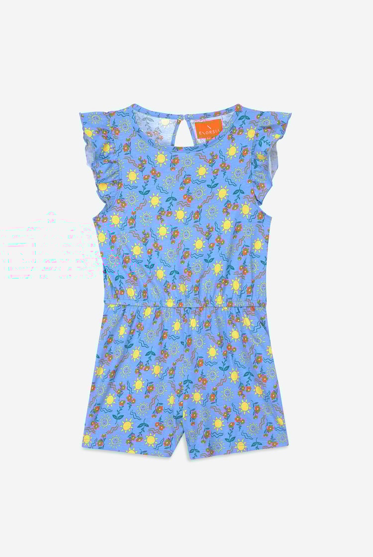 Girls Sun Print Playsuit (12/18mths-6/7yrs)