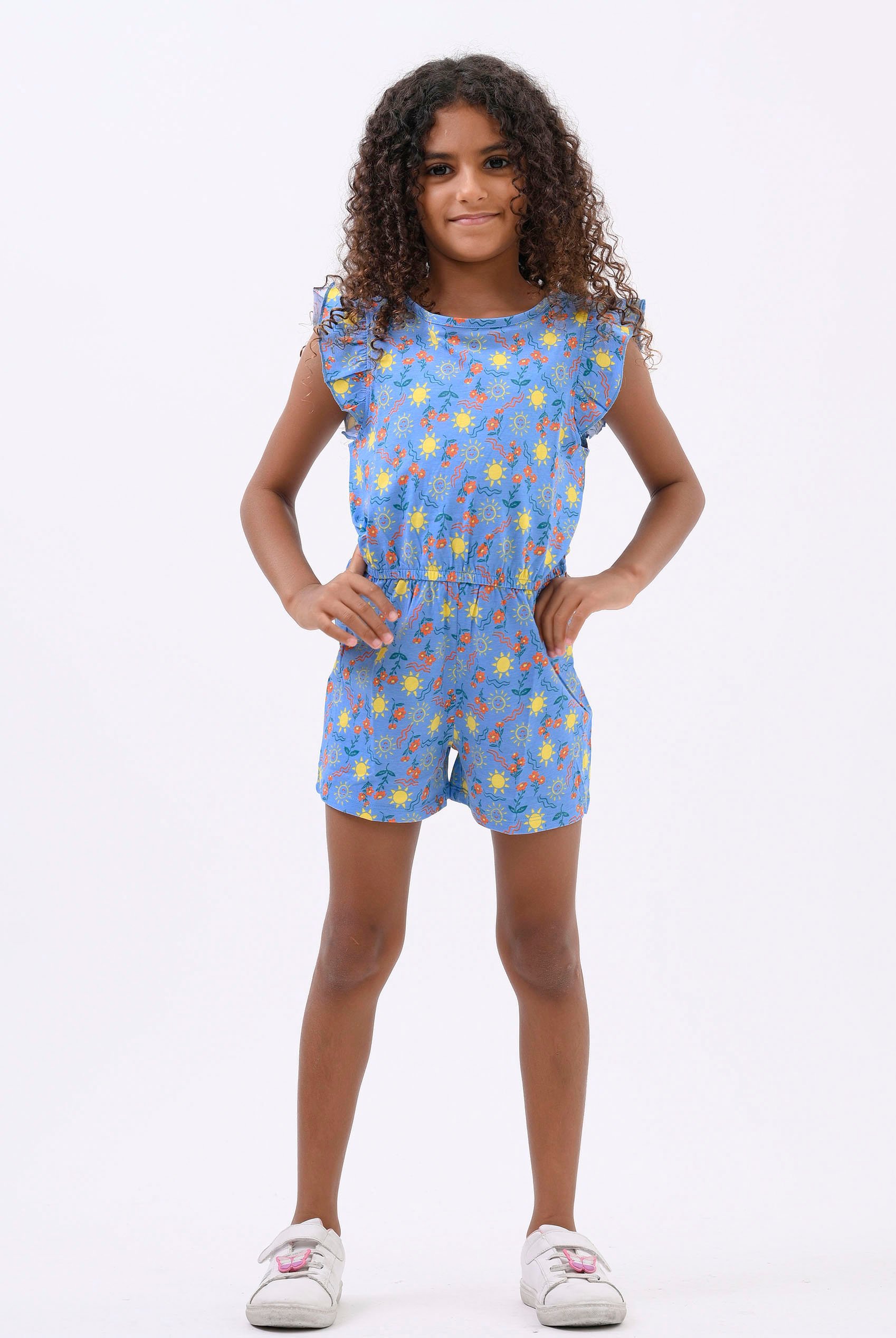 Girls Sun Print Playsuit (12/18mths-6/7yrs)
