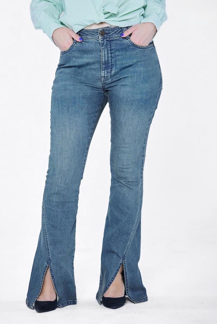 Enorsia Authentic Bell Bottom Jeans