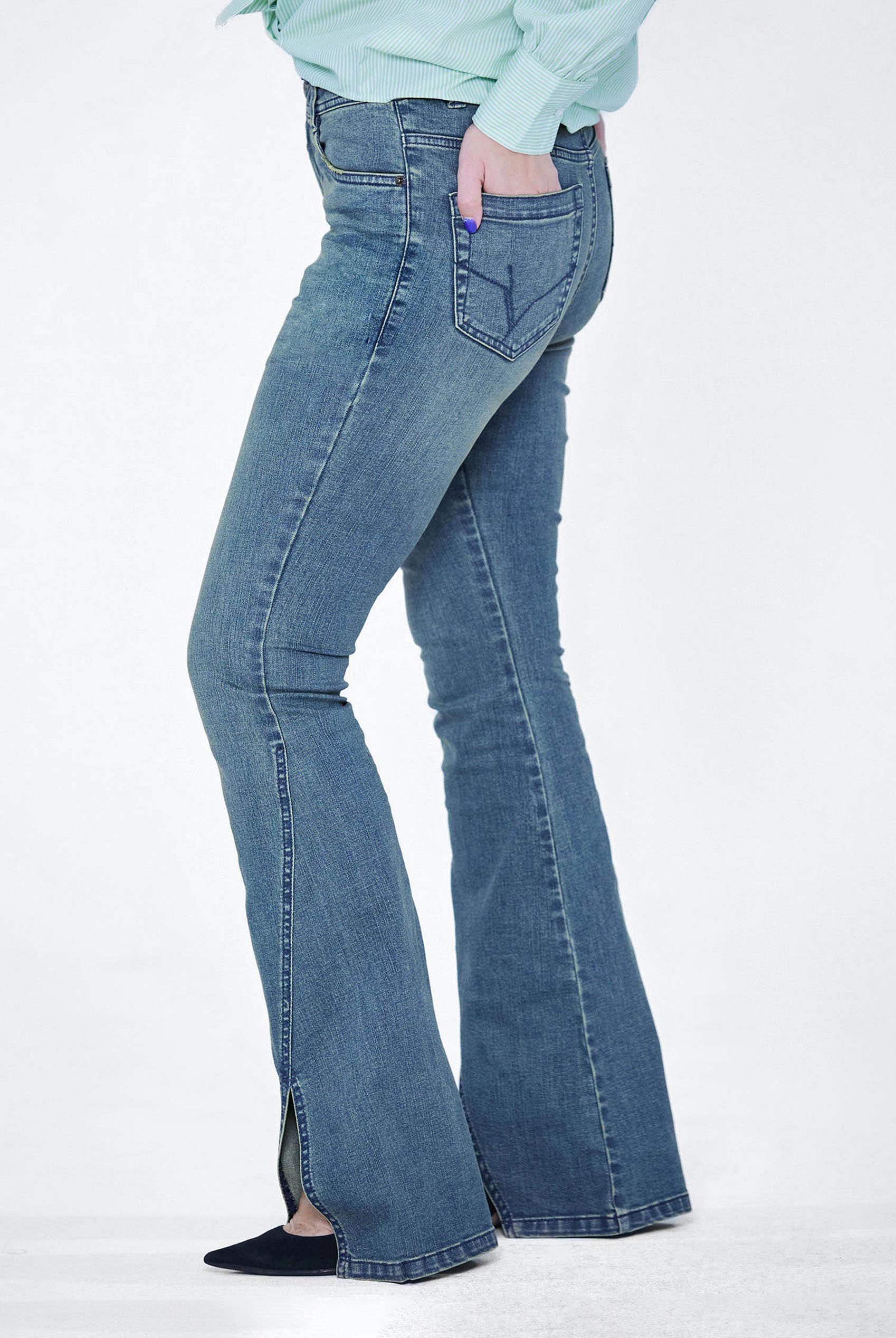 Enorsia Authentic Bell Bottom Jeans