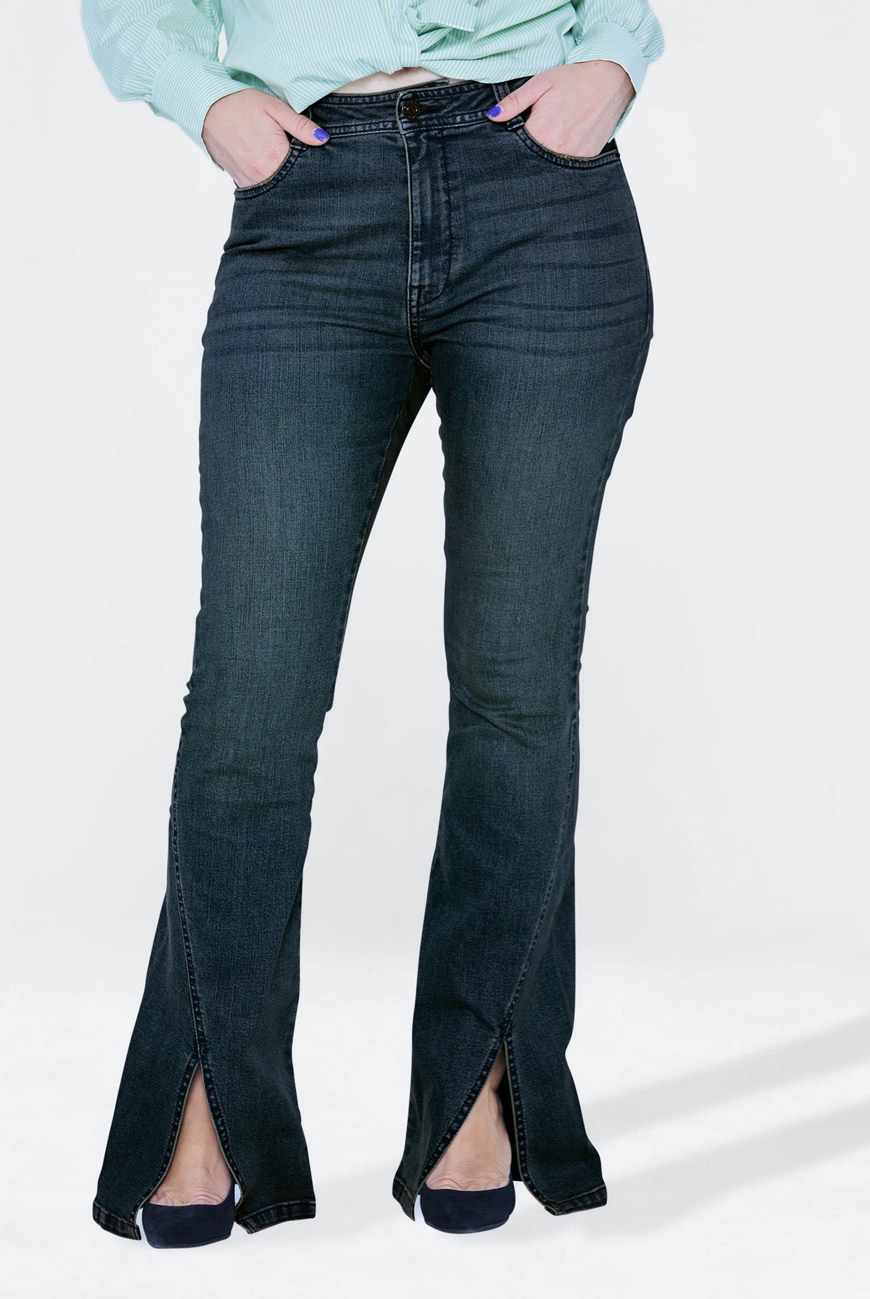 Enorsia Authentic Bell Bottom Jeans