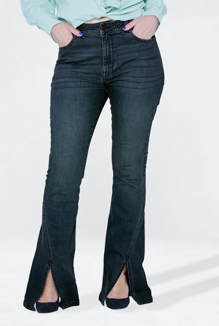 Deep Blue Enorsia Authentic Bell Bottom Jeans