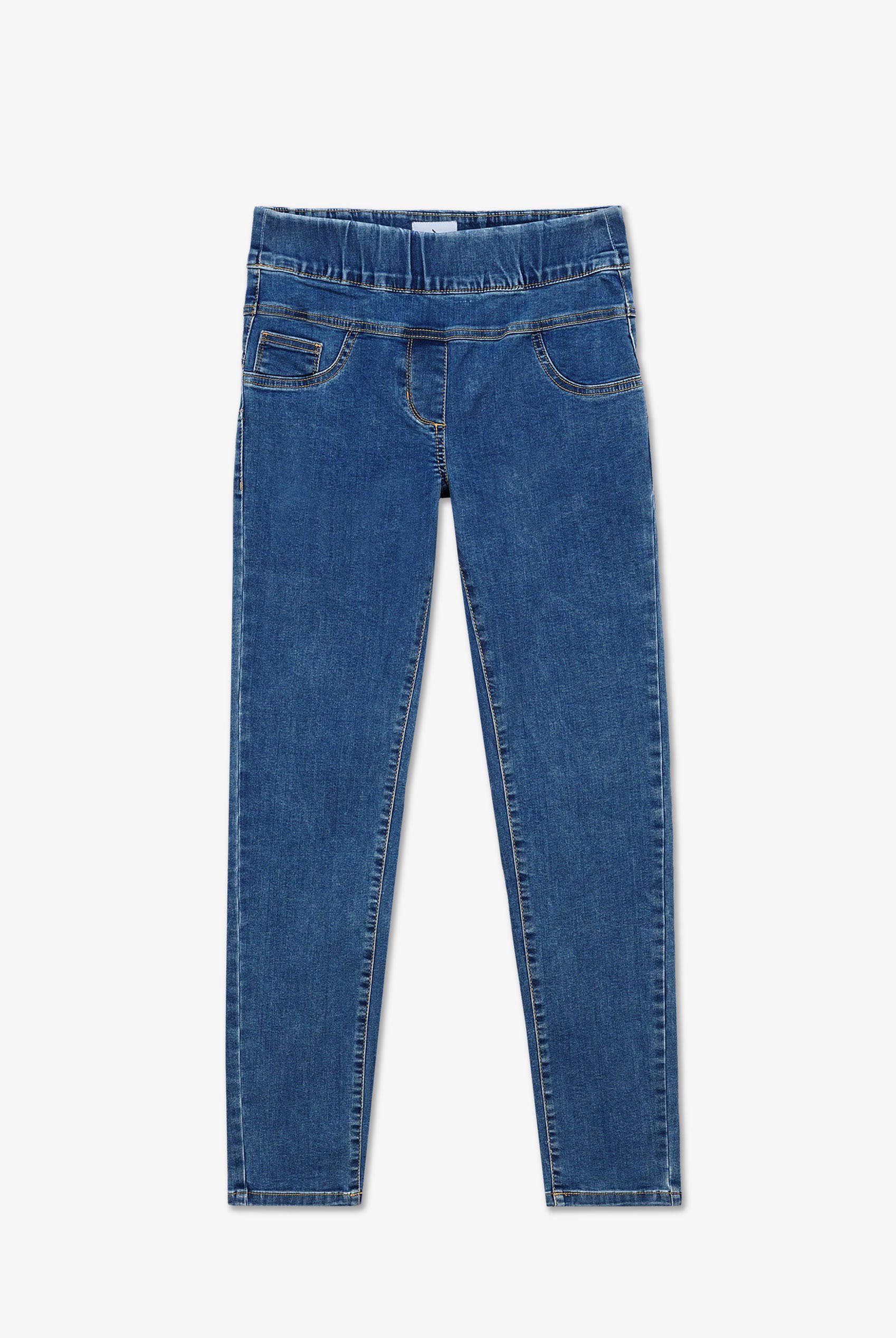 Super Stretch Pull-On Denim Leggings