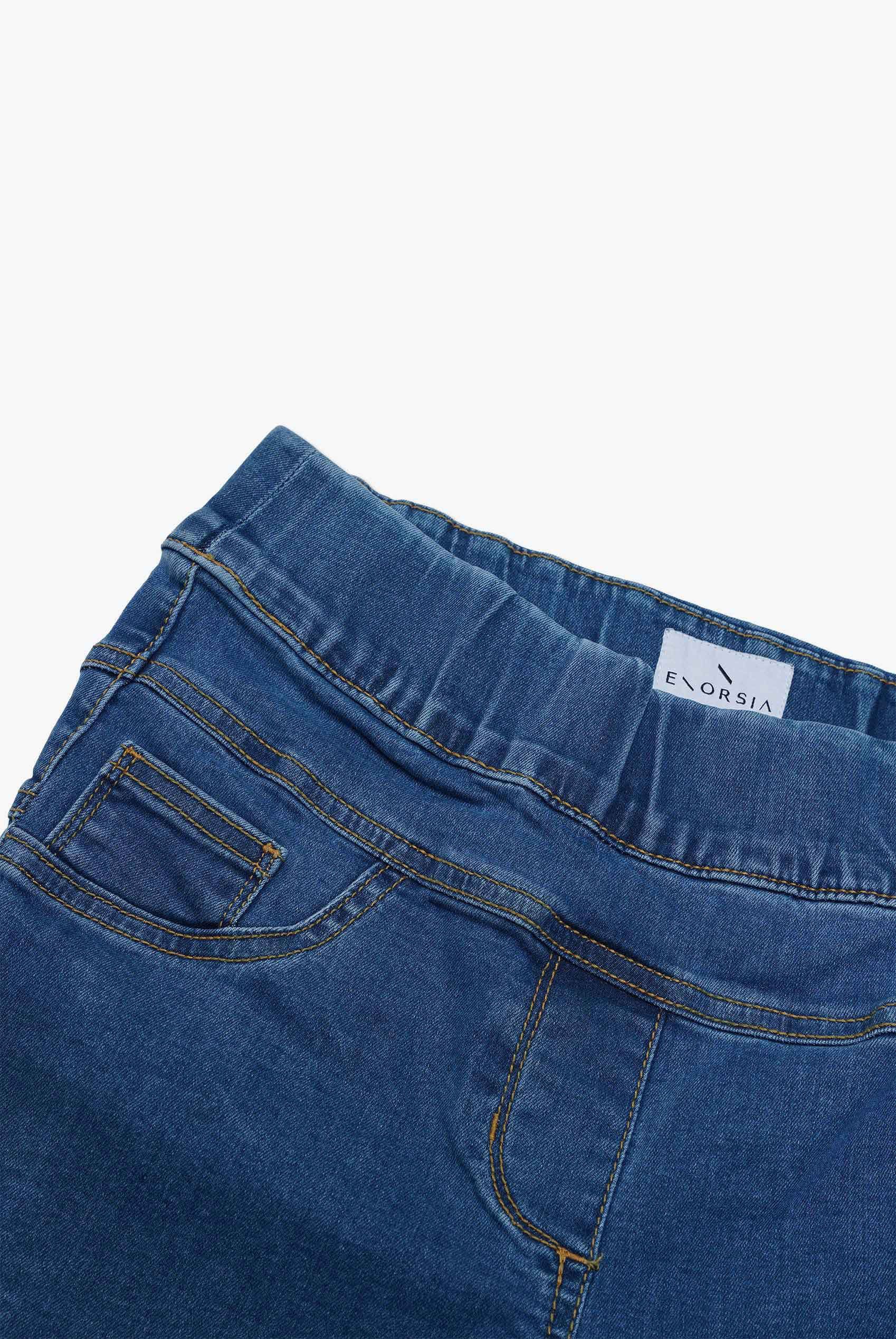 Super Stretch Pull-On Denim Leggings