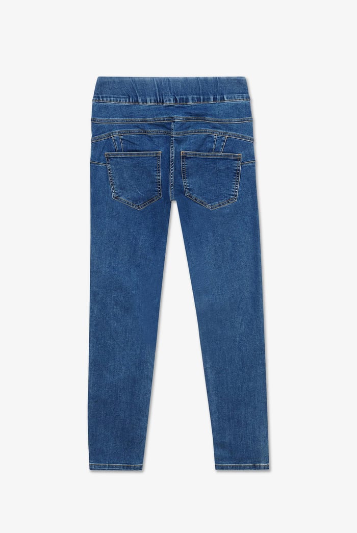 Super Stretch Pull-On Denim Leggings