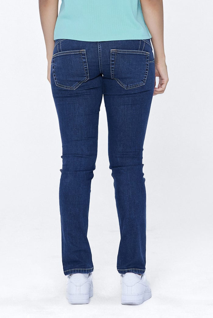 Super Stretch Pull-On Denim Leggings