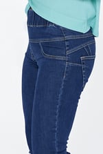 Super Stretch Pull-On Denim Leggings
