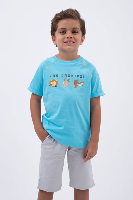 Grey Essential Boys Jersey Shorts