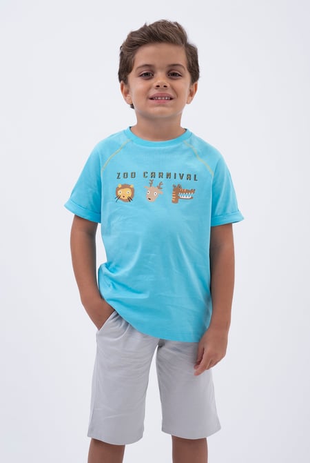 Grey Essential Boys Jersey Shorts