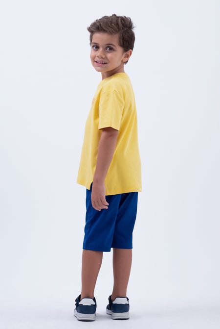 Blue Essential Boys Jersey Shorts