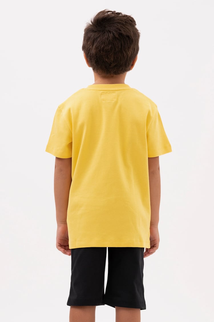 Button Placket With Front Cut & Sew T-Shirt