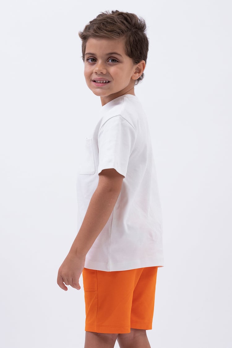 Boy's Basic T-Shirt With Pocket