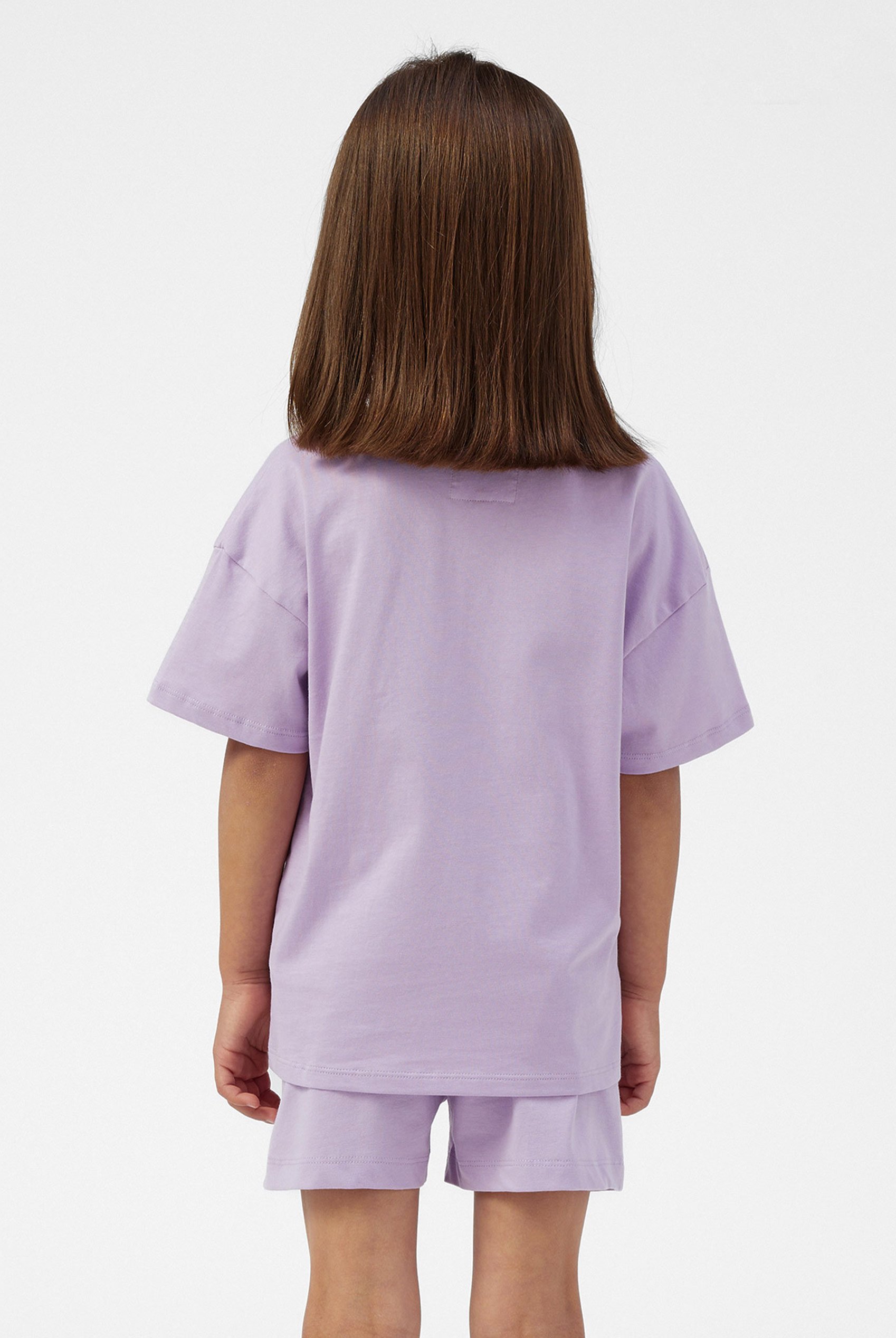 Girls Oversized Printed T-Shirt