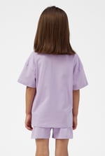 Girls Oversized Printed T-Shirt