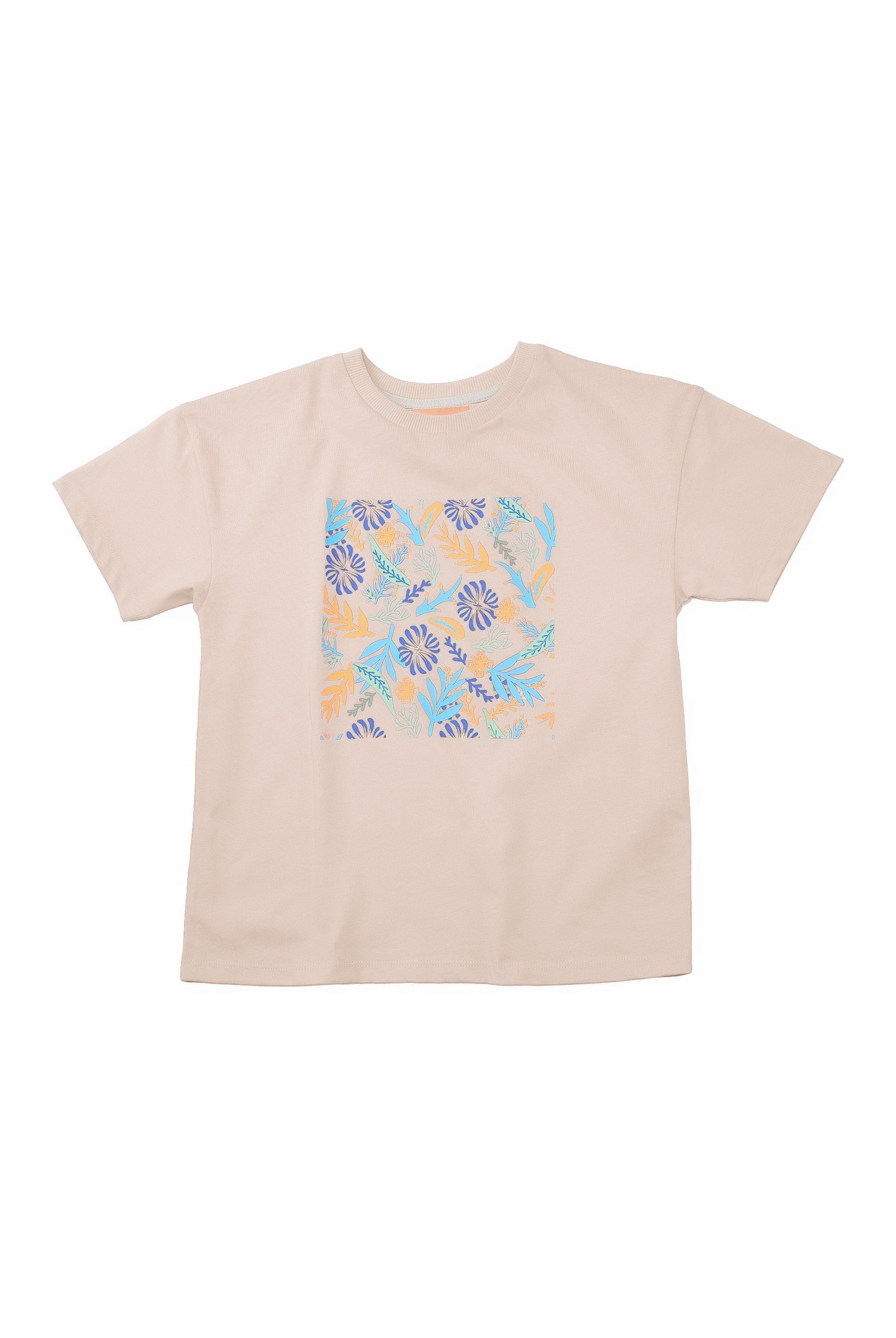 Girls Oversized Printed T-Shirt