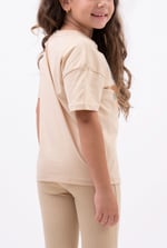 Girls Oversized Printed T-Shirt