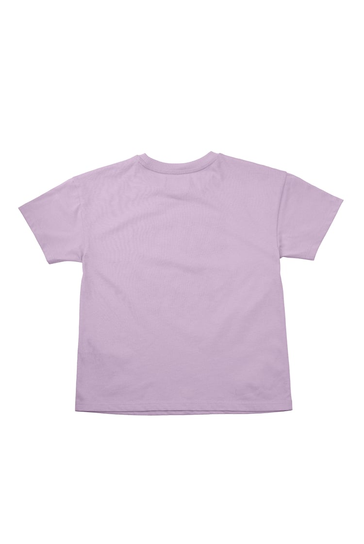 Girls Oversized Printed T-Shirt