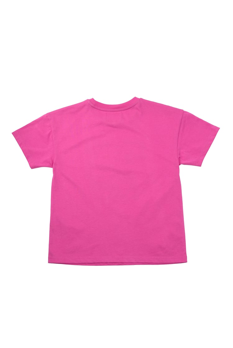 Girls Oversized Printed T-Shirt