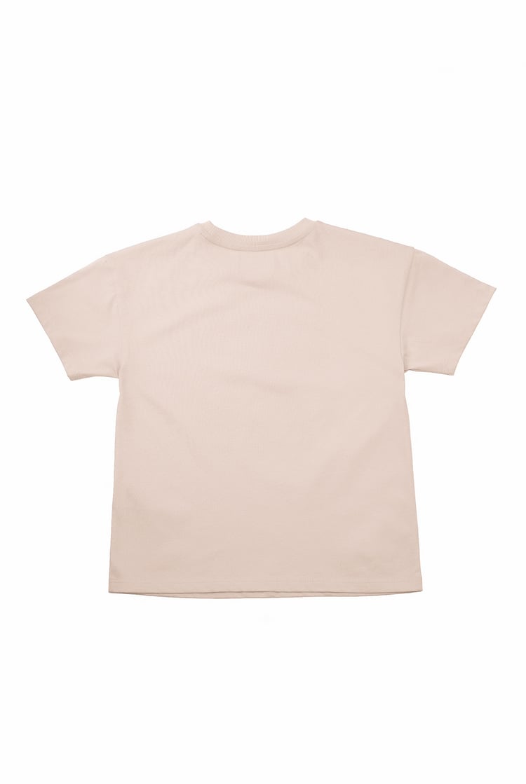 Girls Oversized Printed T-Shirt