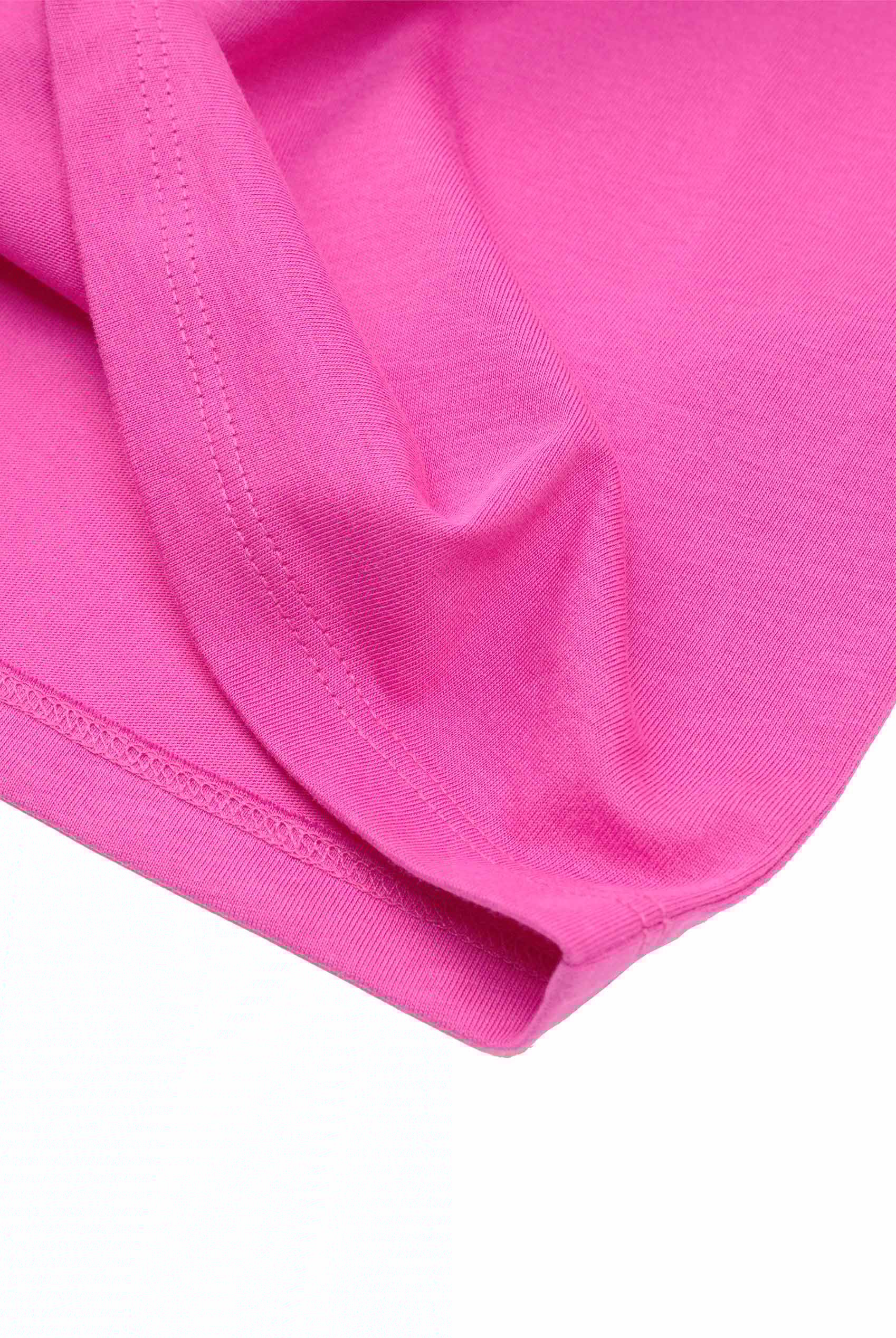 Girls Oversized Printed T-Shirt