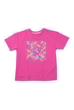 Girls Oversized Printed T-Shirt