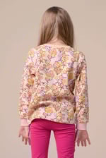 Girls Floral Print Sweatshirt (5yrs-11yrs)