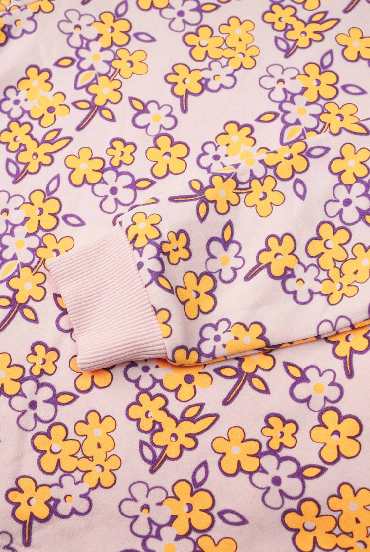 Girls Floral Print Sweatshirt (5yrs-11yrs)