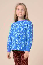 Girls Floral Print Sweatshirt (5yrs-11yrs)