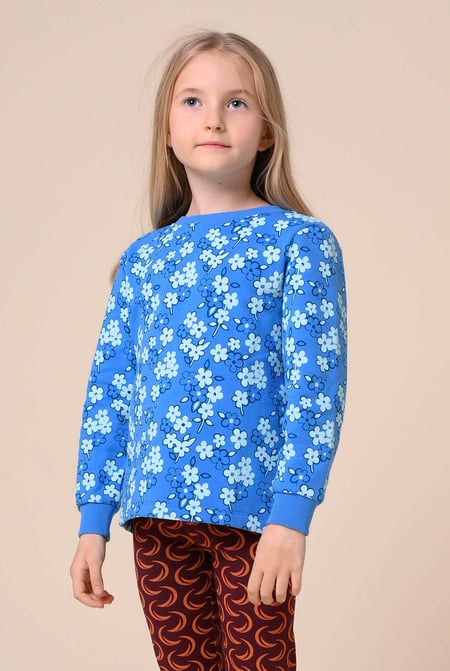 Girls Cream Floral Print Sweatshirt (5yrs-11yrs)