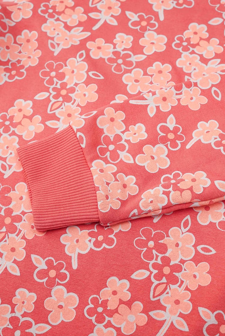Girls Floral Print Sweatshirt (5yrs-11yrs)