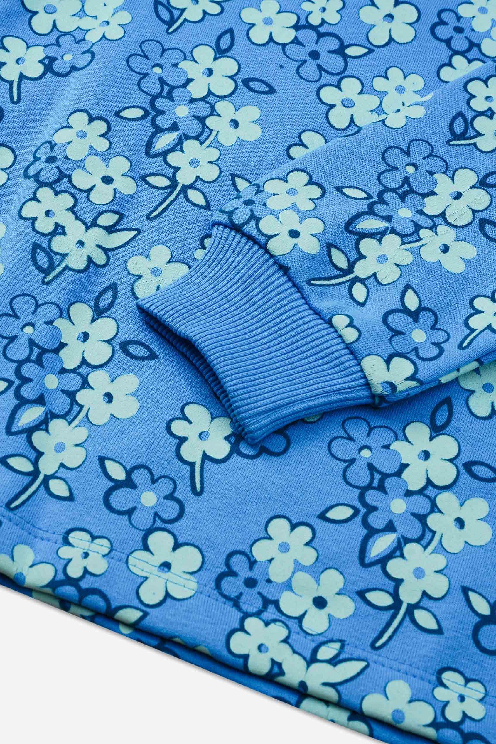 Girls Floral Print Sweatshirt (5yrs-11yrs)