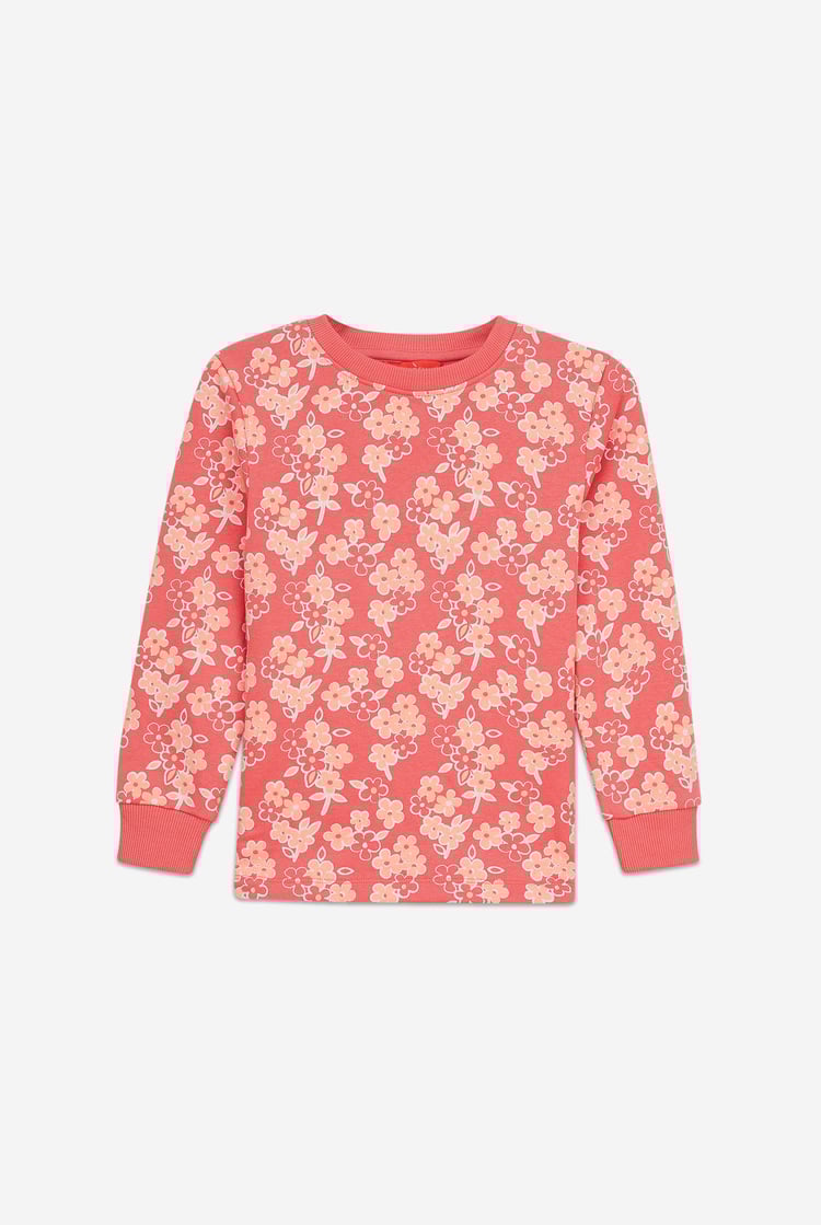 Girls Floral Print Sweatshirt (5yrs-11yrs)