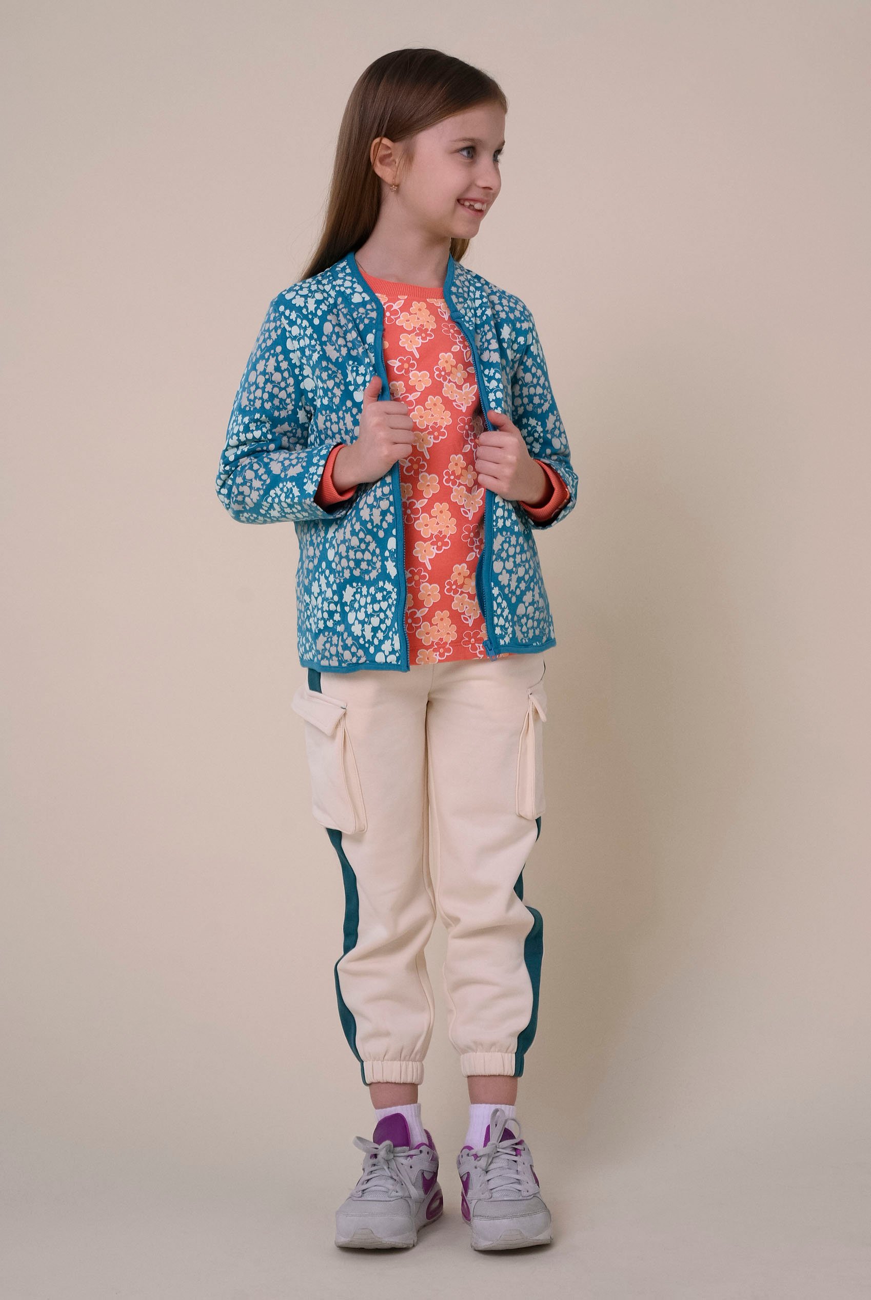 Girls Floral Print Sweatshirt (5yrs-11yrs)