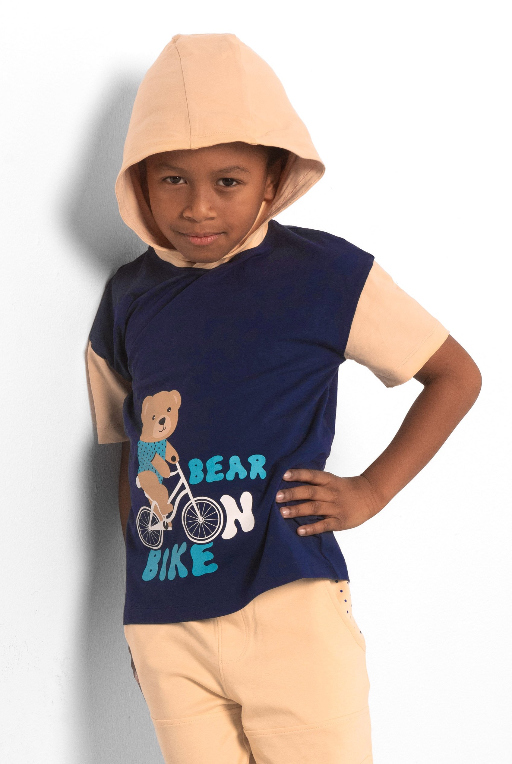 Short Sleeve Summer Hoodie (6yrs-11yrs)