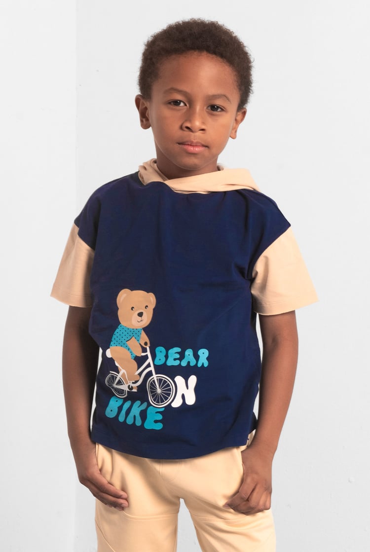 Short Sleeve Summer Hoodie (6yrs-11yrs)