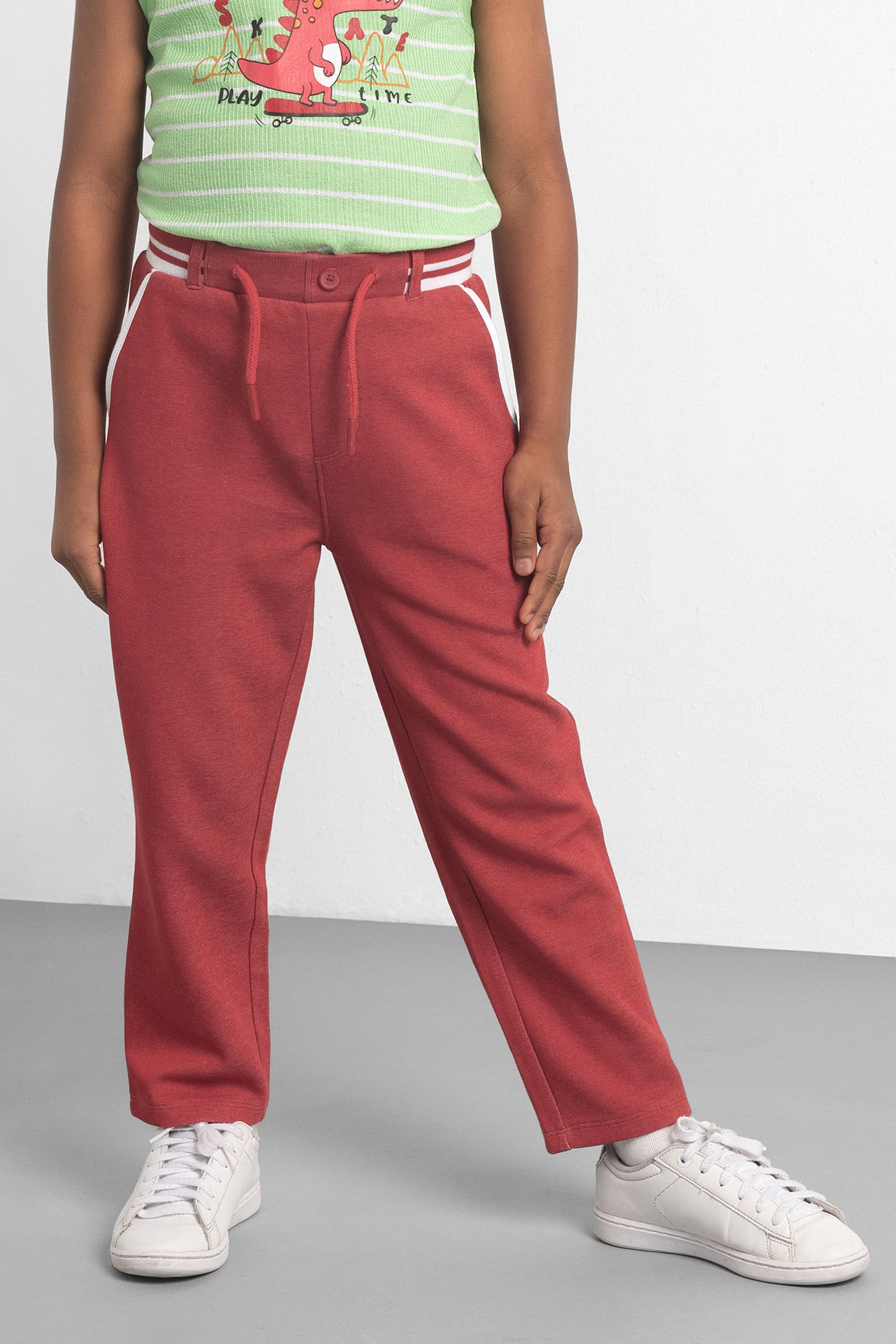 Contrast Rib Detailing Trouser (6yrs-11yrs)