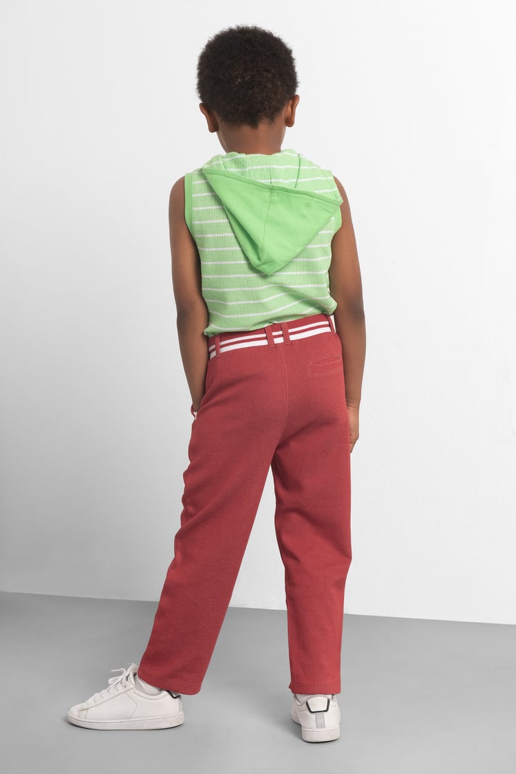 Contrast Rib Detailing Trouser (6yrs-11yrs)