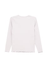 LS Picoting Ribbed T-Shirt & Leggings Set