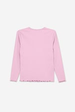 LS Picoting Ribbed T-Shirt & Leggings Set